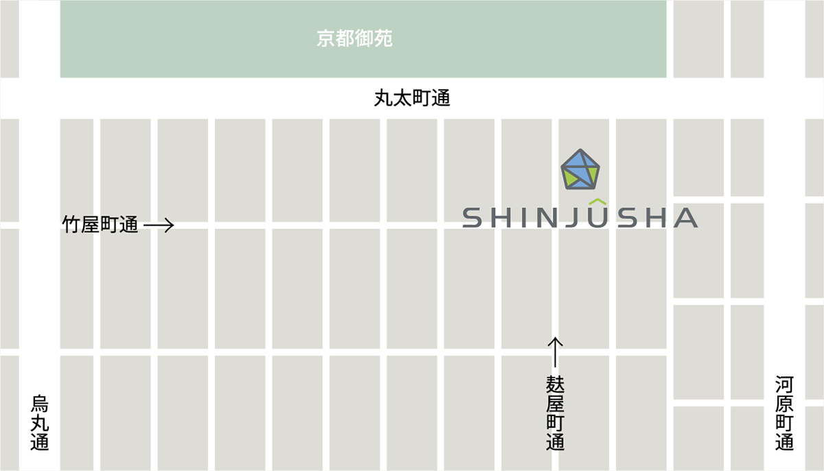 SHINJUSHA 株式会社 新住舎 地図
